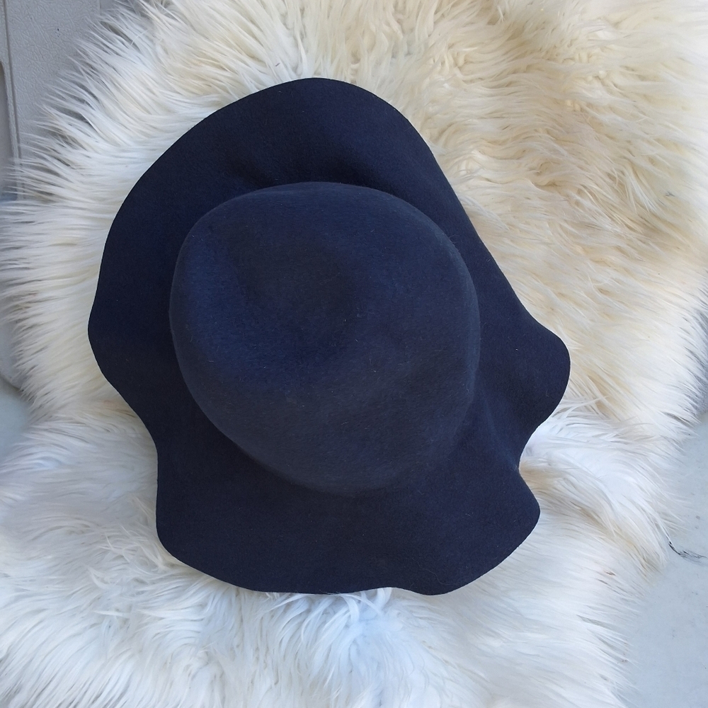 Aldo.Navy floppy‎ wool hat NWT - Picture 4 of 9